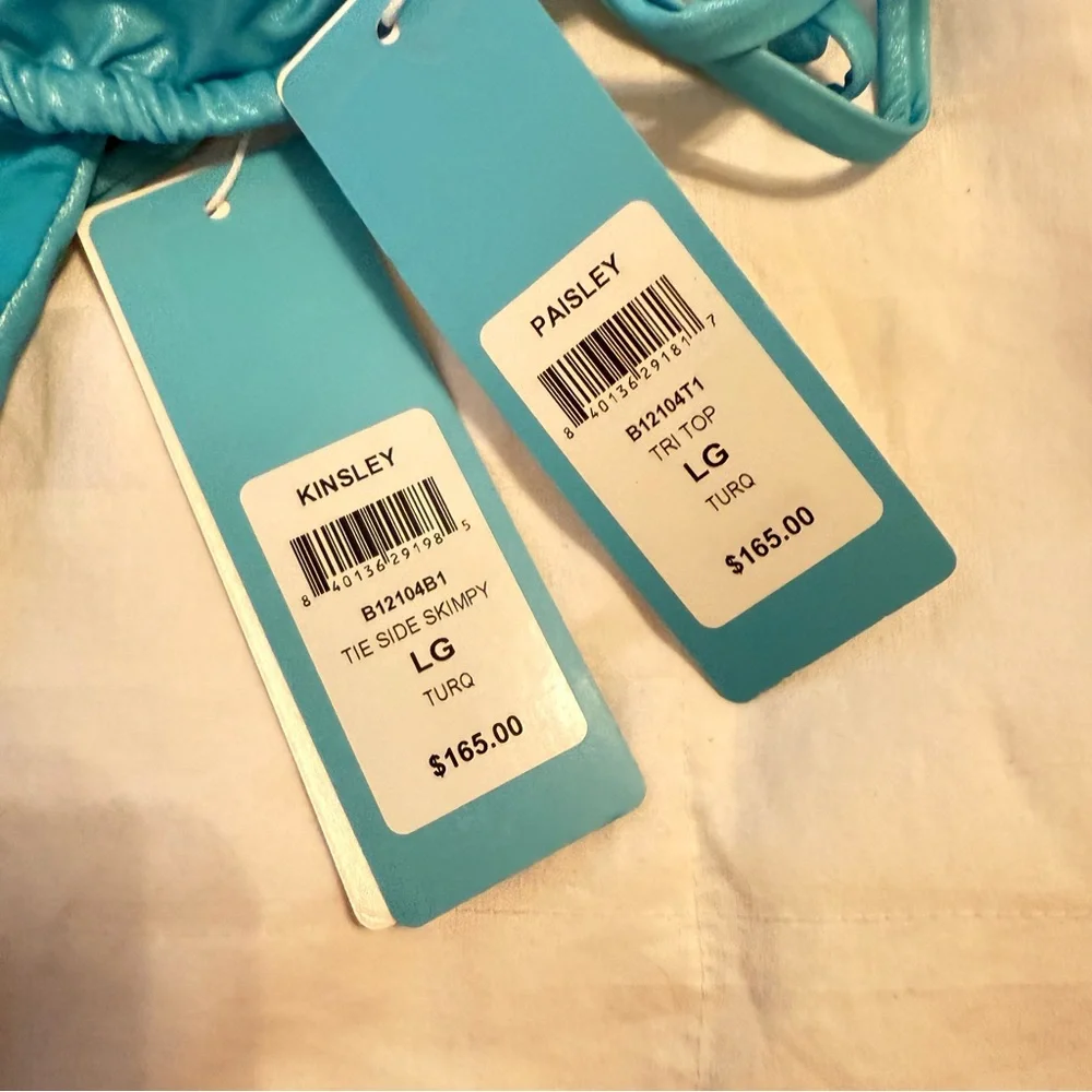 NWT Set Beach Bunny Kinsley Paisley - Picture 7 of 10